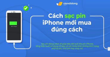 Cách sạc pin iPhone mới mua update thumb