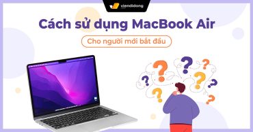 cách sử dụng MacBook Air update thumb