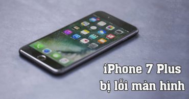 iPhone 7 Plus bị lỗi màn hình thumb