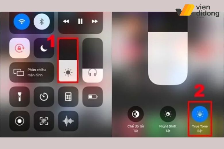 Cách khắc phục iPhone bị ám vàng, ố vàng màn hình 6 màn hình iphone bị vàng