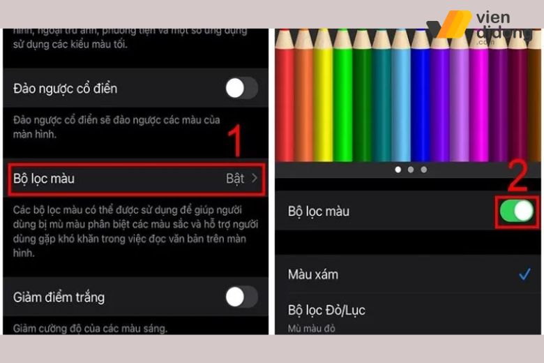 Cách khắc phục iPhone bị ám vàng, ố vàng màn hình 7 màn hình iphone bị vàng
