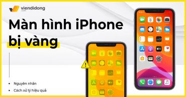 màn hình iPhone bị vàng update thumb