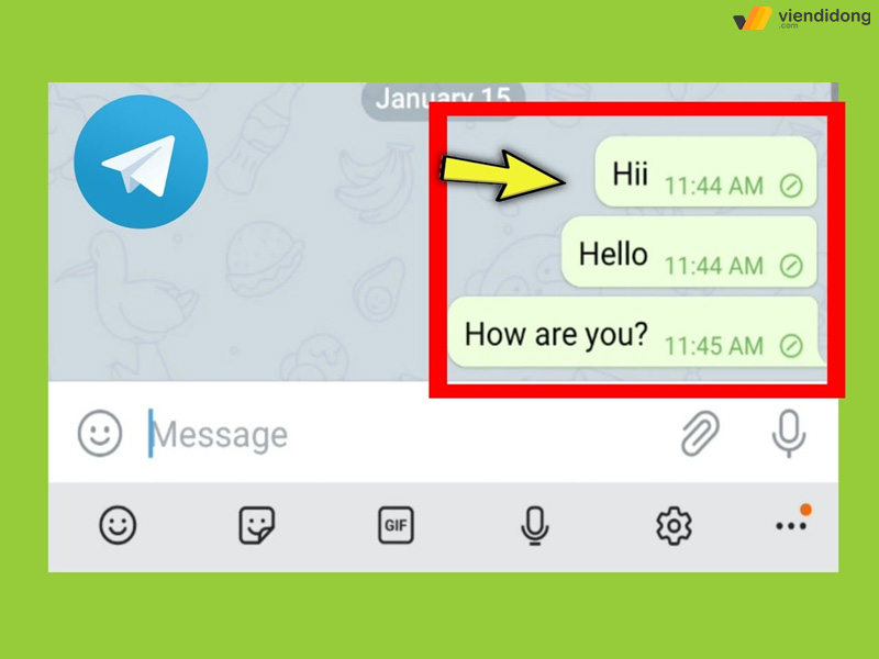 Telegram không gửi được tin nhắn vì sao