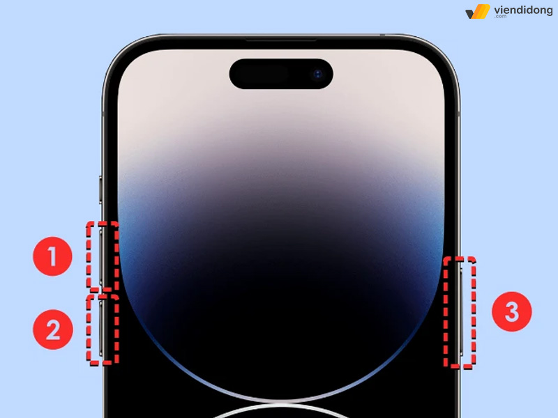 iPhone 14 Pro Max bị đen màn hình khởi động