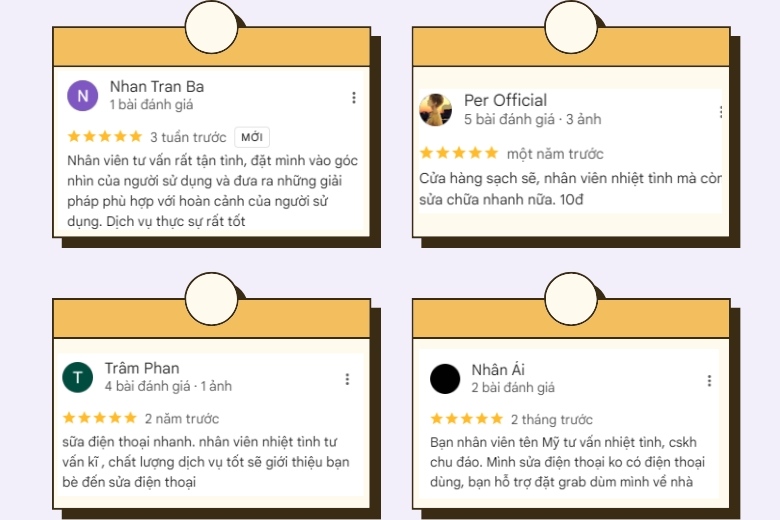 Phản hồi tích cực từ khách hàng thay board nguồn iPhone 14 Pro ở Viện Di Động