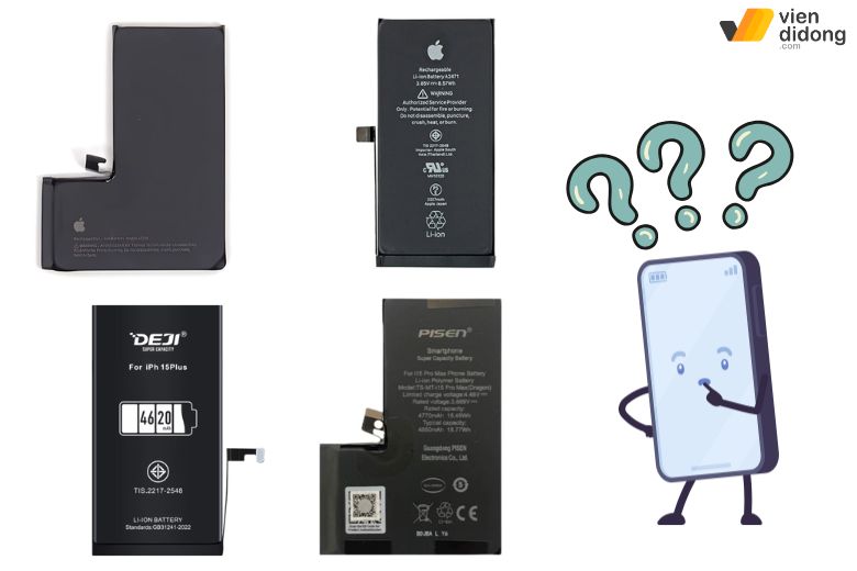 Thay pin iPhone 14 3 Nên chọn pin thay thế iPhone 14 thường theo thu nhập và nhu cầu