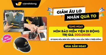 GIẢM ÂU LO – NHẬN QUÀ TO CÙNG VIỆN ĐI ĐỘNG!