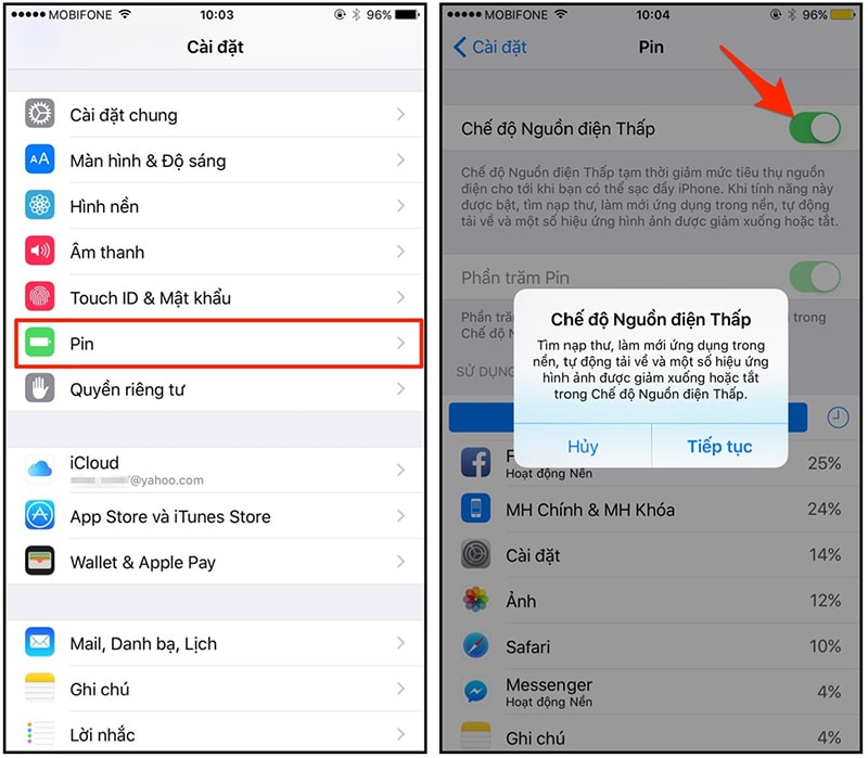 3 Cách Khắc Phục Lỗi Hao Pin Trên IOS 18 Hiệu Quả Ngay che do nguon dien thap