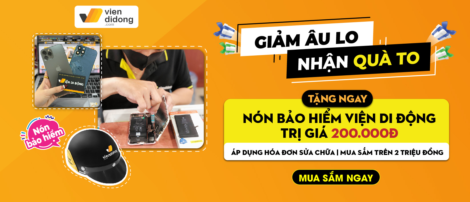 GIẢM ÂU LO – NHẬN QUÀ TO