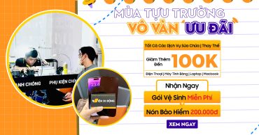 MÙA TỰU TRƯỜNG VÔ VÀN ƯU ĐÃI TẠI VIỆN DI ĐỘNG