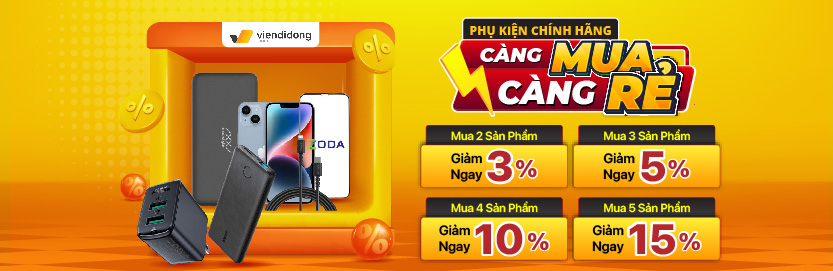 Phụ kiện chính hãng – Càng mua càng rẻ