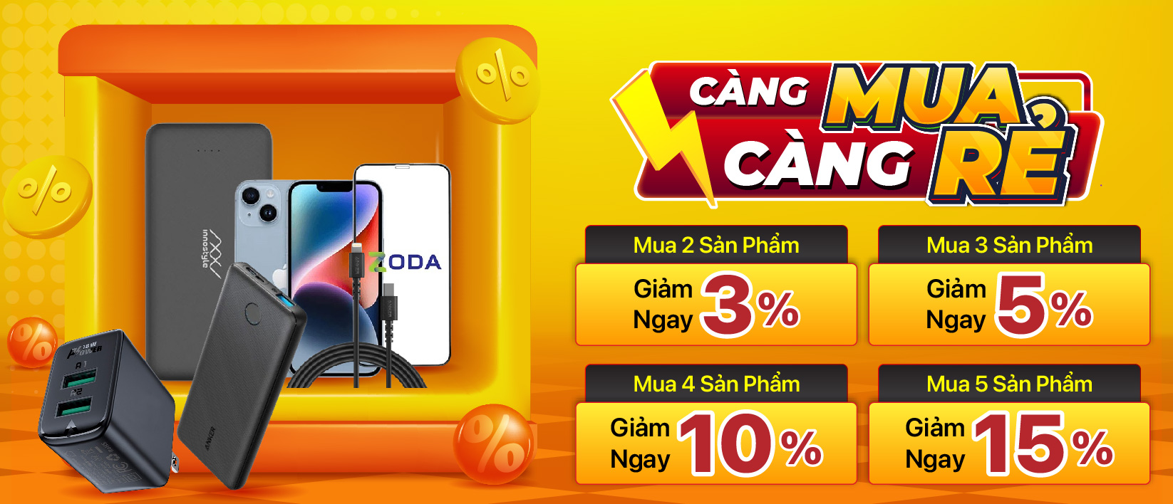 Càng mua càng rẻ
