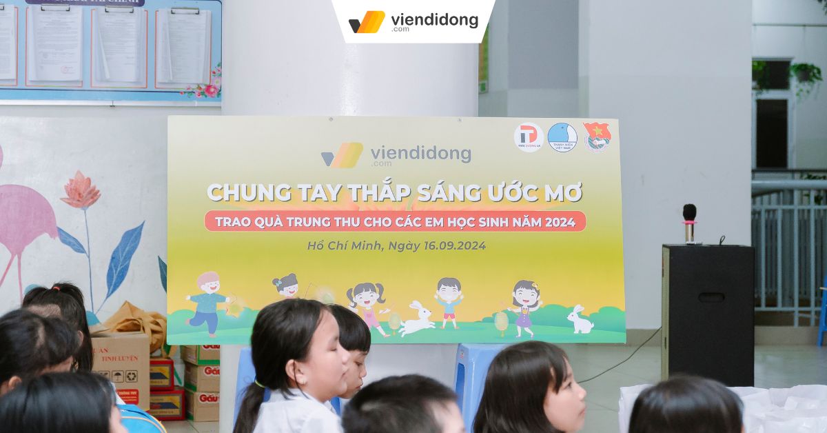 Chung Tay Thắp Sáng Ước Mơ – Trao Quà Trung Thu cùng Viện Di Động