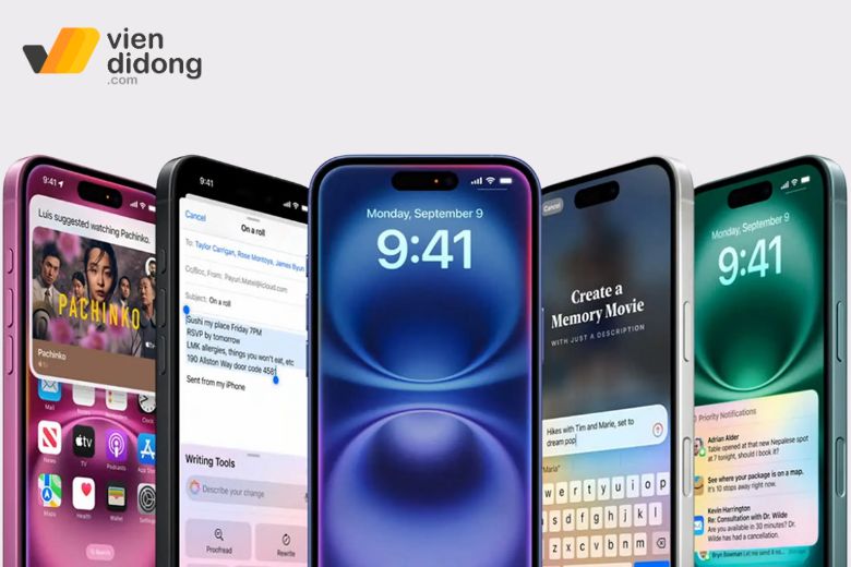 iPhone 16 Pro tích hợp Apple Intelligence, hỗ trợ AI thông minh, bảo mật, tiện lợi