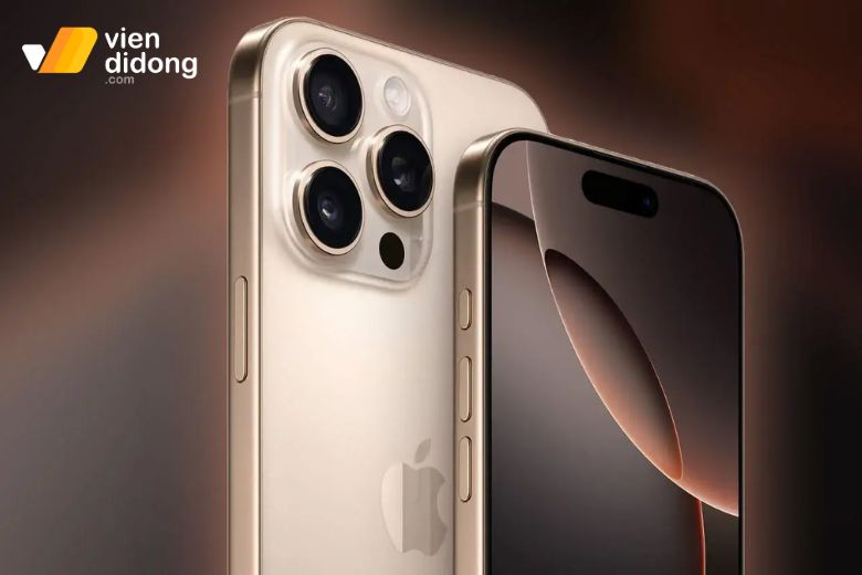 iPhone 16 Pro sở hữu camera mạnh mẽ 48MP, quay phim 4K sắc nét, chuyên nghiệp