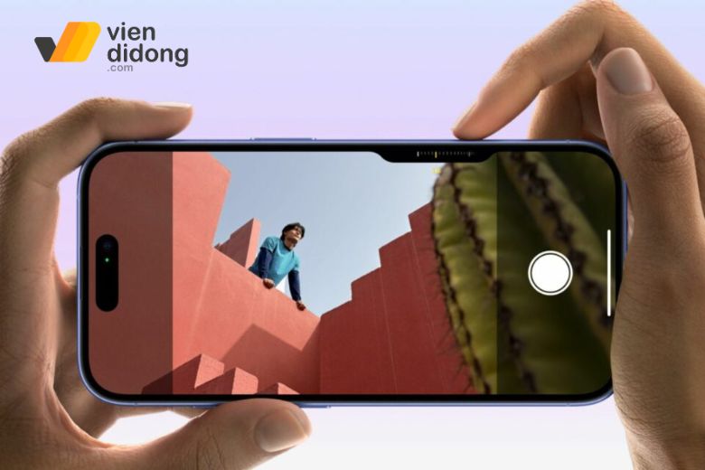 Camera iPhone 16 512GB với cảm biến chính 48MP chuyên nghiệp