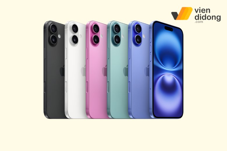 iPhone 16 Plus 512GB có giá hấp dẫn cùng đa dạng màu lựa chọn