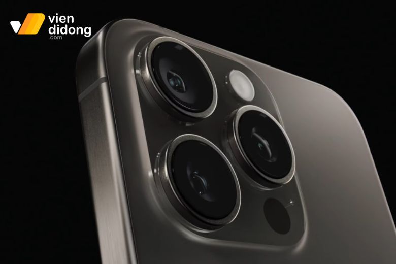 Cụm camera iPhone 16 Pro Max 1TB quay chụp chuyên nghiệp, ảnh đẹp sắc nét