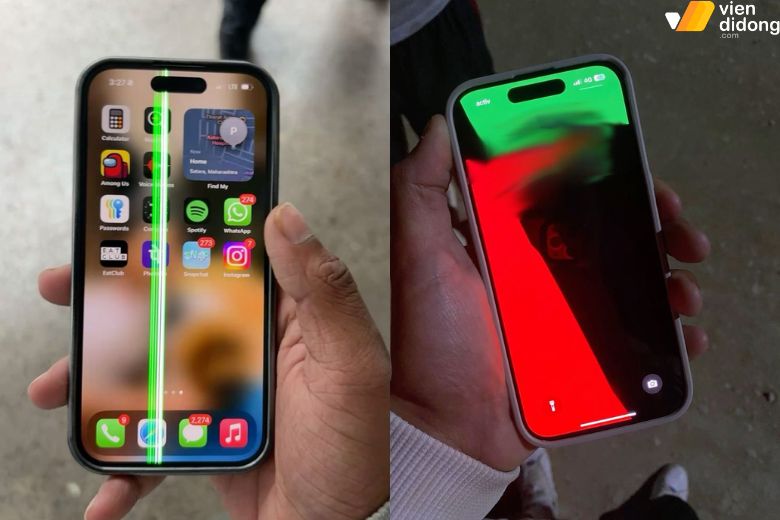 iPhone 15 Pro gặp lỗi hiển thị, nứt vỡ hoặc thao tác không chính xác