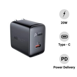Củ sạc ACEFAST PD3.0 20W 1 cổng USB-C (US) - A3 (Cũ) Củ sạc ACEFAST PD3.0 20W 1 cổng USB-C (US) - A3 (Cũ)