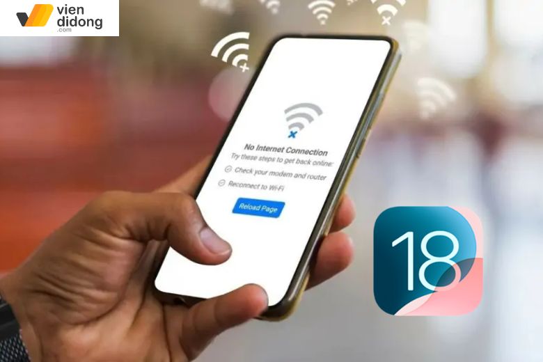 iOS 18 Beta lỗi không có sóng