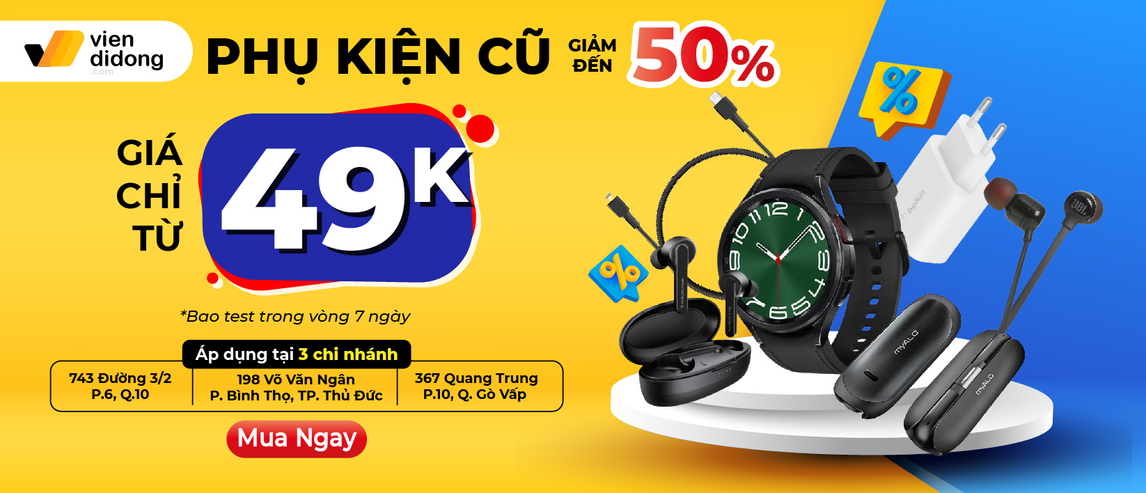 Phụ Kiện Cũ – Giảm 50%