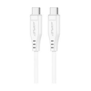 Cáp sạc ACEFAST Type-C to Type-C (1.2m) vỏ nhựa C3-03 - Màu trắng (Cũ)