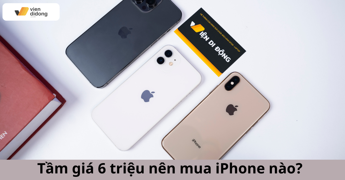 Tìm Hiểu Tầm Giá 6 Triệu Mua Được iPhone Gì Tại Viện Di Động 2025