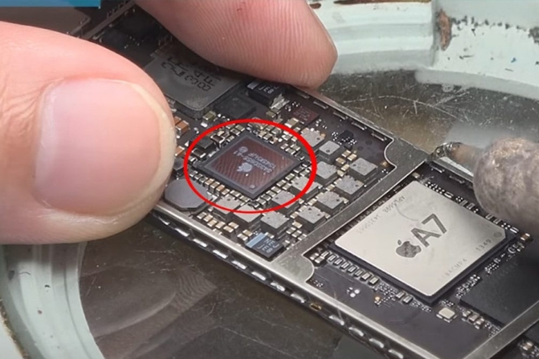 iPad bị hỏng IC nguồn và chạm Vbat