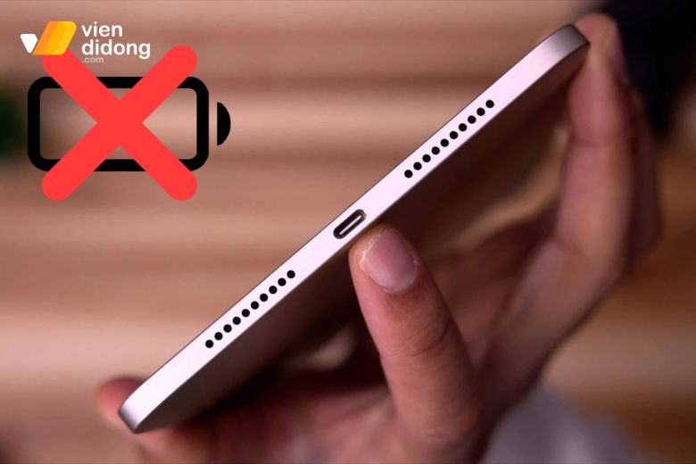 Phần mềm xung đột là nguyên nhân iPad sạc không vào pin​