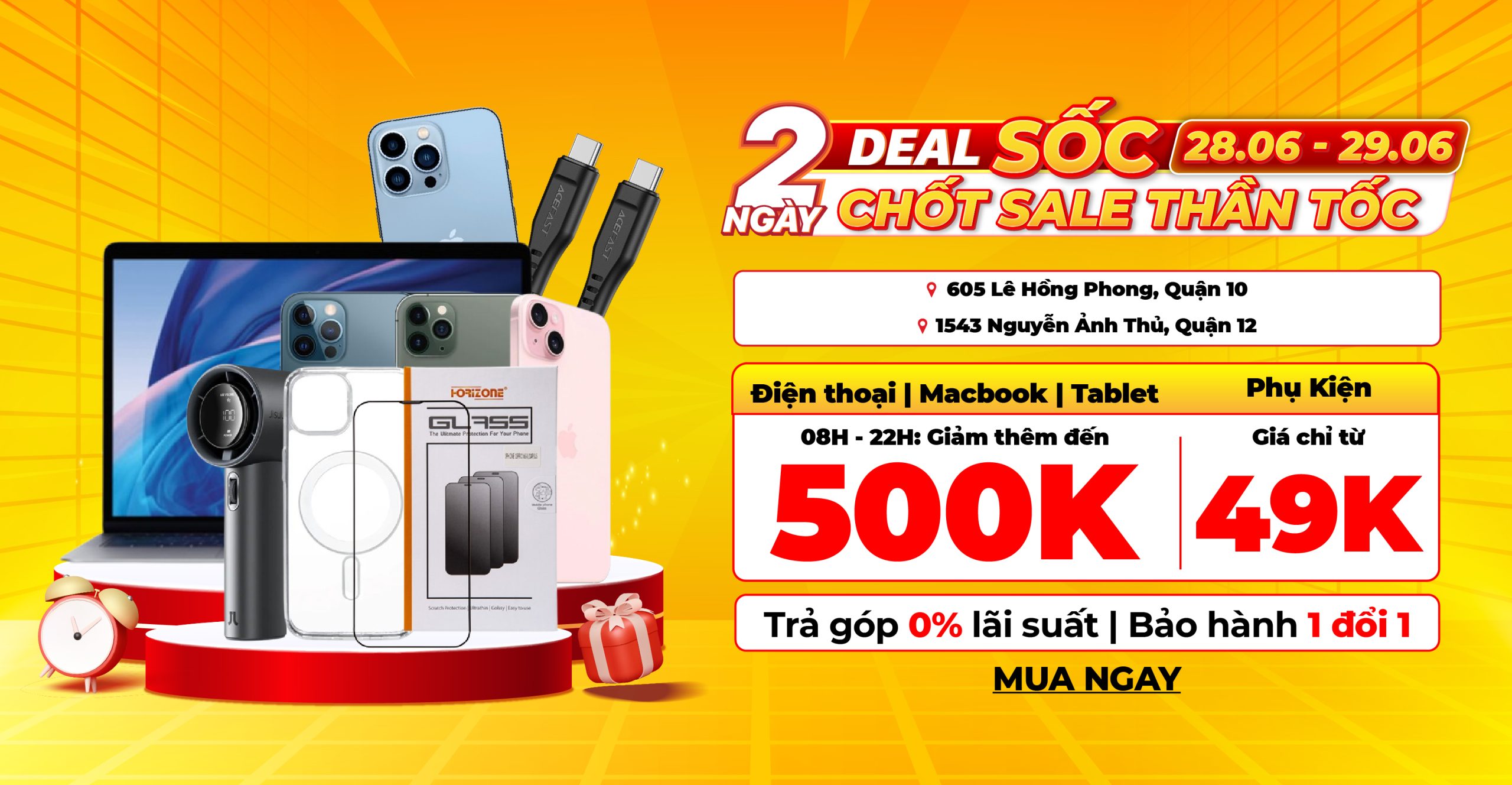 2 ngày deal sốc – Chốt sale thần tốc