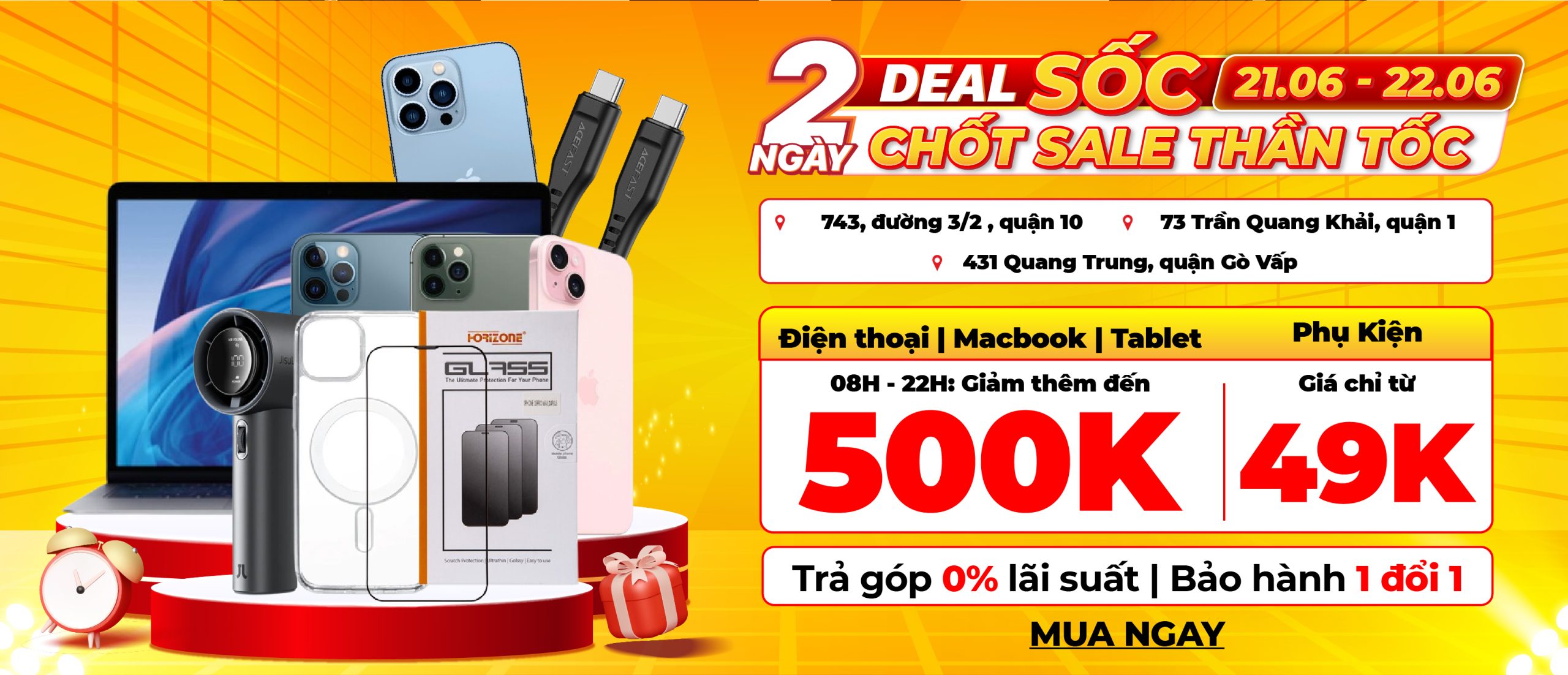2 ngày deal sốc – Chốt sale thần tốc