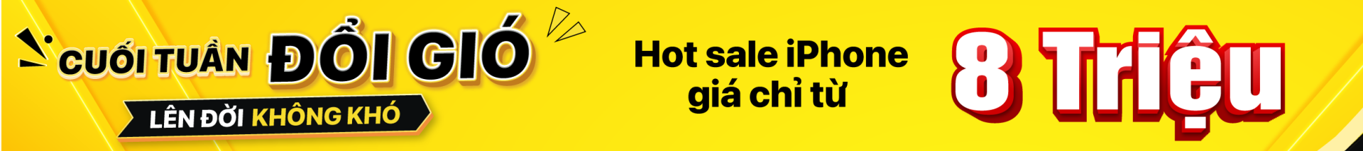 Hot sale iPhone giá chỉ từ 8tr