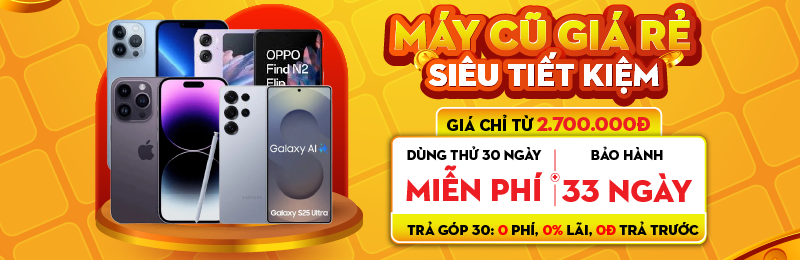 Máy cũ giá rẻ siêu tiết kiệm
