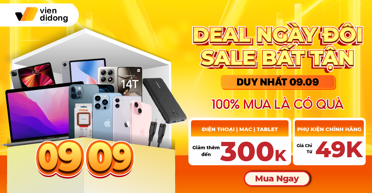Deal ngày đôi – Sale bất tận