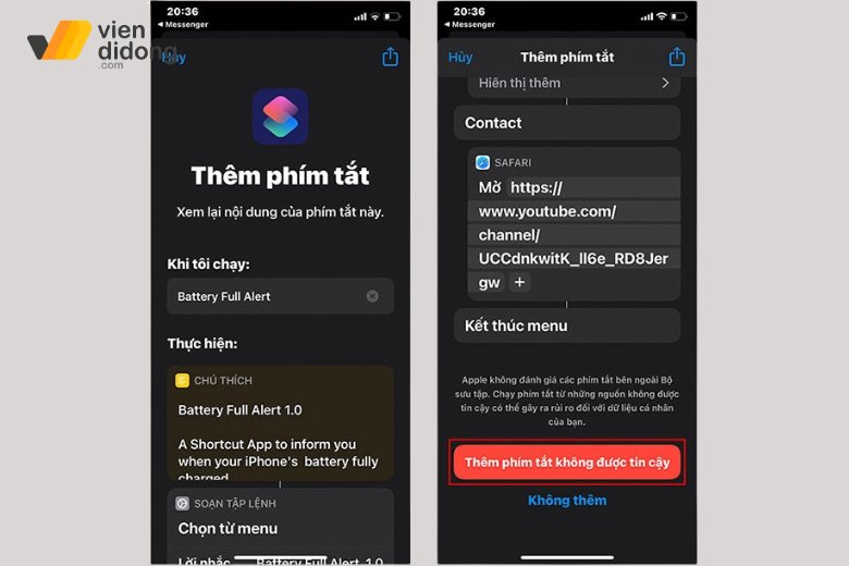 Cách bật chế độ tự ngắt pin khi sạc đầy của iPhone 6 Cách bật chế độ tự ngắt sạc iPhone