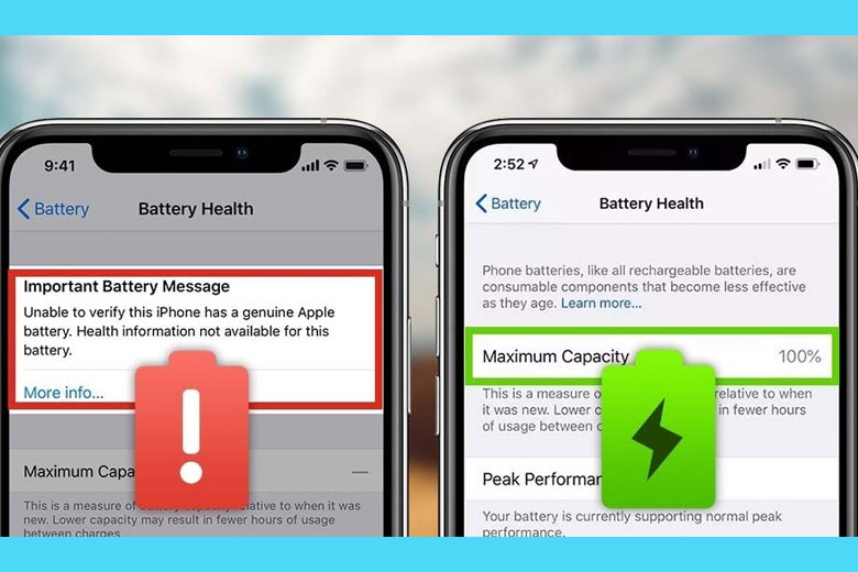 Dung lượng tối đa pin iPhone tụt nhanh: Nguyên nhân và cách khắc phục nhanh nhất 5 dung lượng tối đa pin iPhone tụt nhanh