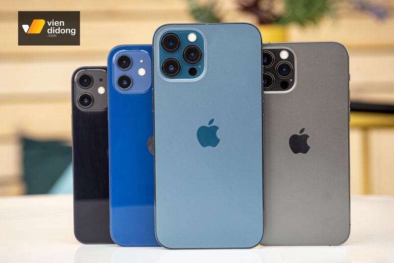 iPhone 12 series cũ với thiết kế hiện đại và hỗ trợ 5G