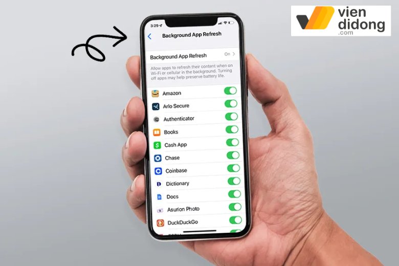 Điện thoại iPhone tự tụt pin khi không sử dụng, để qua đêm phải làm sao? 6 iphone tự tụt pin khi không sử dụng