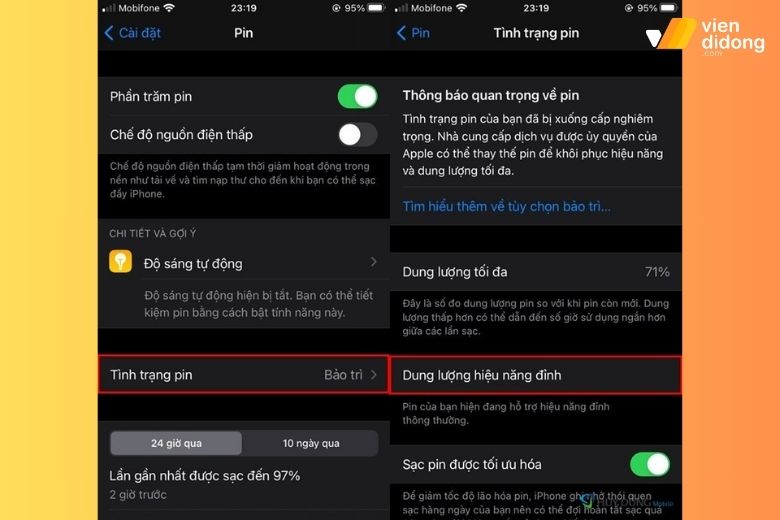 Khi nào cần thay pin iPhone 16 pro max