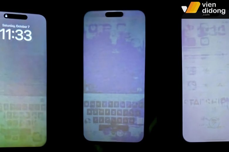 Cách khắc phục hiện tượng màn hình iPhone bị bóng mờ 1 màn hình iphone bị bóng mờ