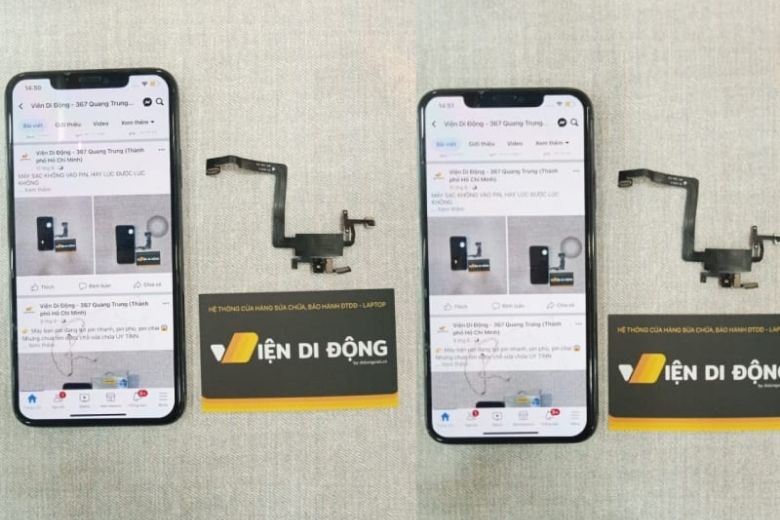 Dịch vụ sửa điện thoại iPhone loa ngoài và loa trong tại Viện Di Động