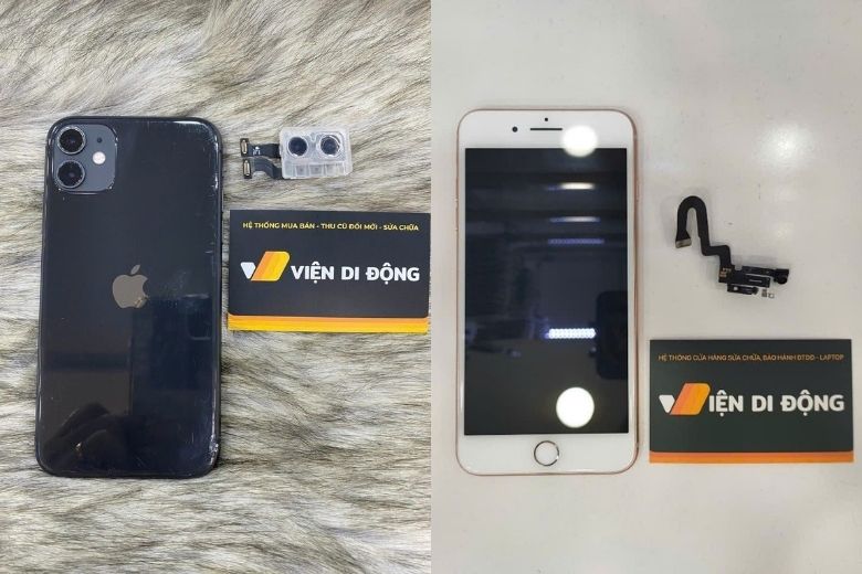Thay camera trước và sau iPhone uy tín tại Viện Di Động