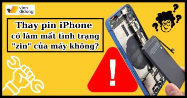 Thay pin iPhone có làm mất tình trạng “zin” của máy không?