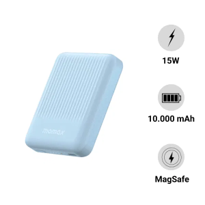Pin sạc dự phòng Momax 10.000mAh Magnetic Q.Mag Minimal 2 Chính hãng