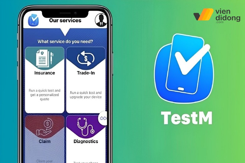 app test điện thoại cũ