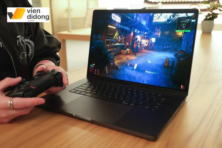 Cyberpunk 2077 trên Macbook