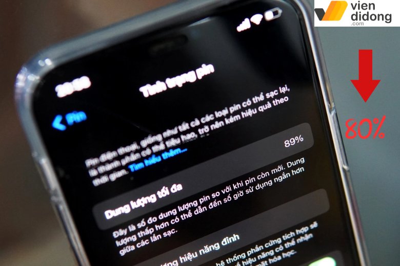 Khi nào cần thay pin iPhone 14 Plus