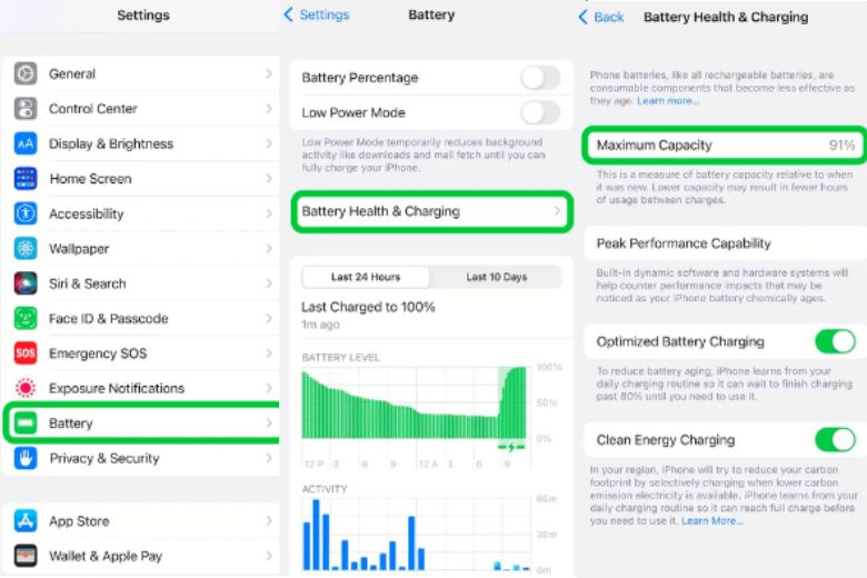 Cách kiểm tra chính xác độ chai pin iPhone 14 chuẩn nhất 4 kiểm tra độ chai pin iPhone 14