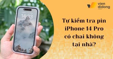 Kiểm tra độ chai pin iPhone 14 Pro chính xác bằng iOS và phần mềm